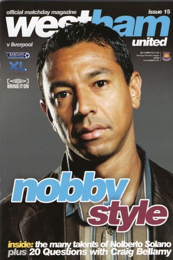 Match programme